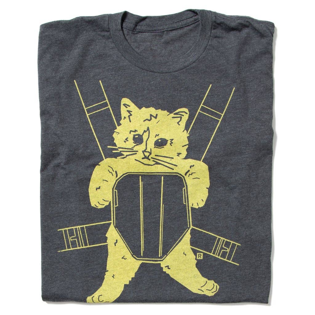 RAYGUN - Cat Pack T-Shirt: Standard Large - Charcoal