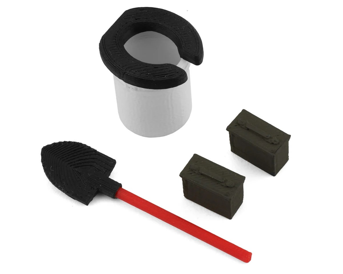 Trx4m 2 Ammo Cans, Shovel & Camping Loo