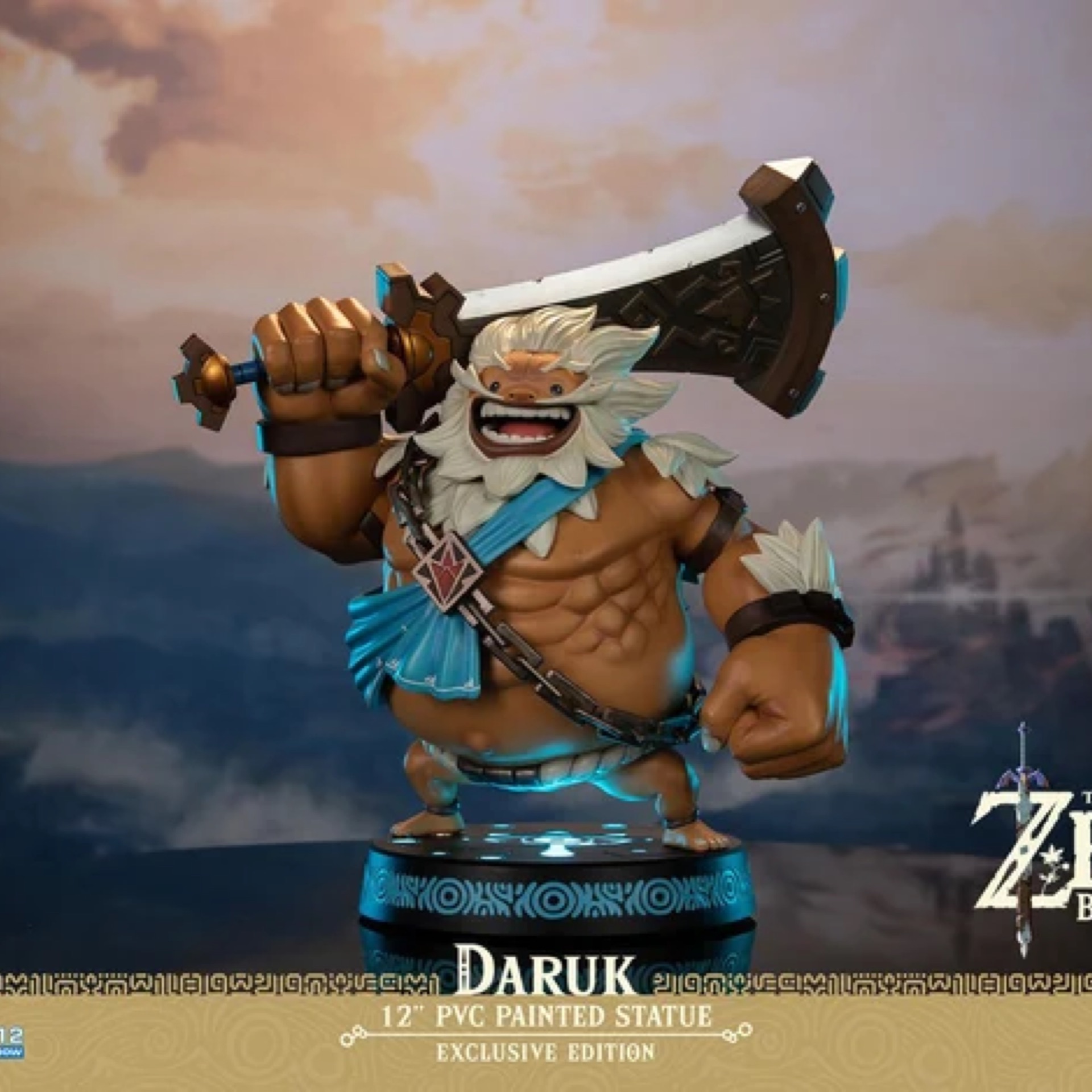 First 4 Figures - Nintendo The Legend of Zelda: Breath of the Wild - Daruk 12” PVC Painted Statue