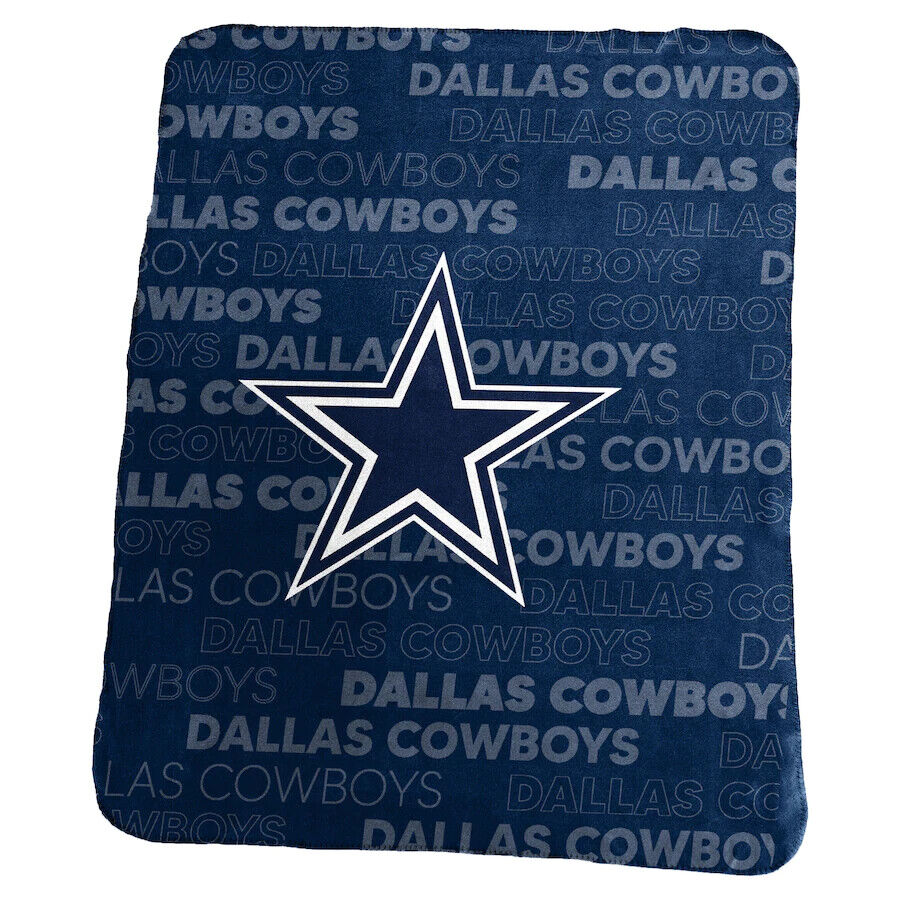 Dallas Cowboys Logo Brands Classic Fleece Blanket - 50x60"