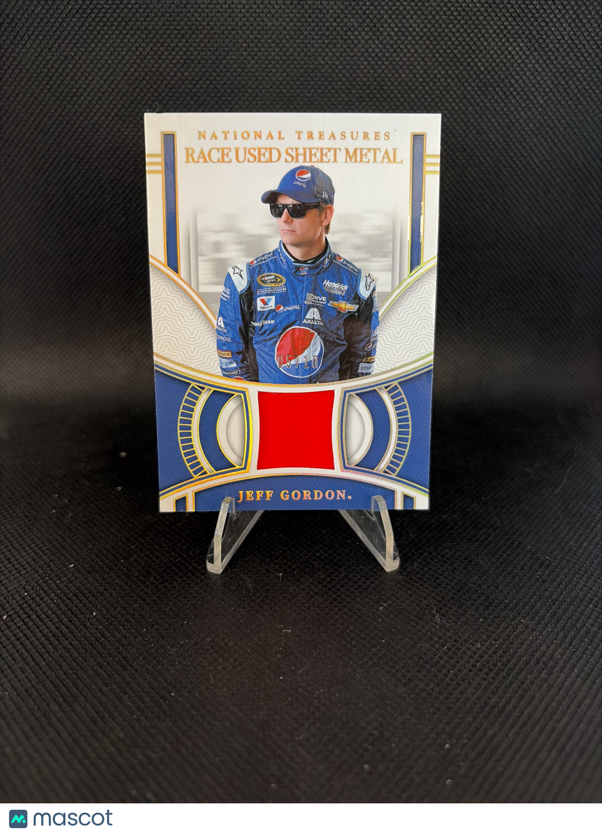 2024 Panini National Treasures Racing Jeff Gordon Race Used Sheet Metal /10