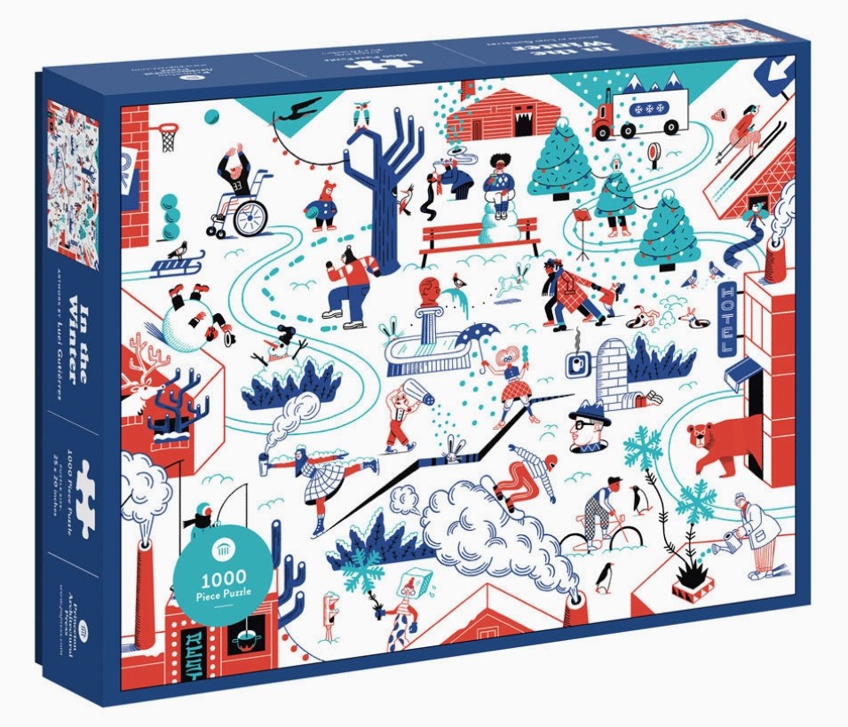 In the Winter 1000 Piece Puzzle