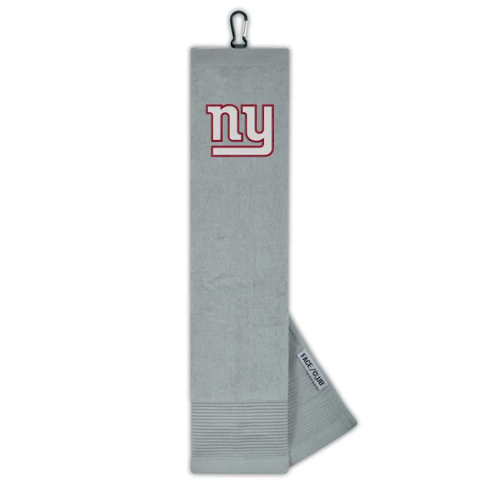 New York Giants Embroidered Golf Towel 16x22"