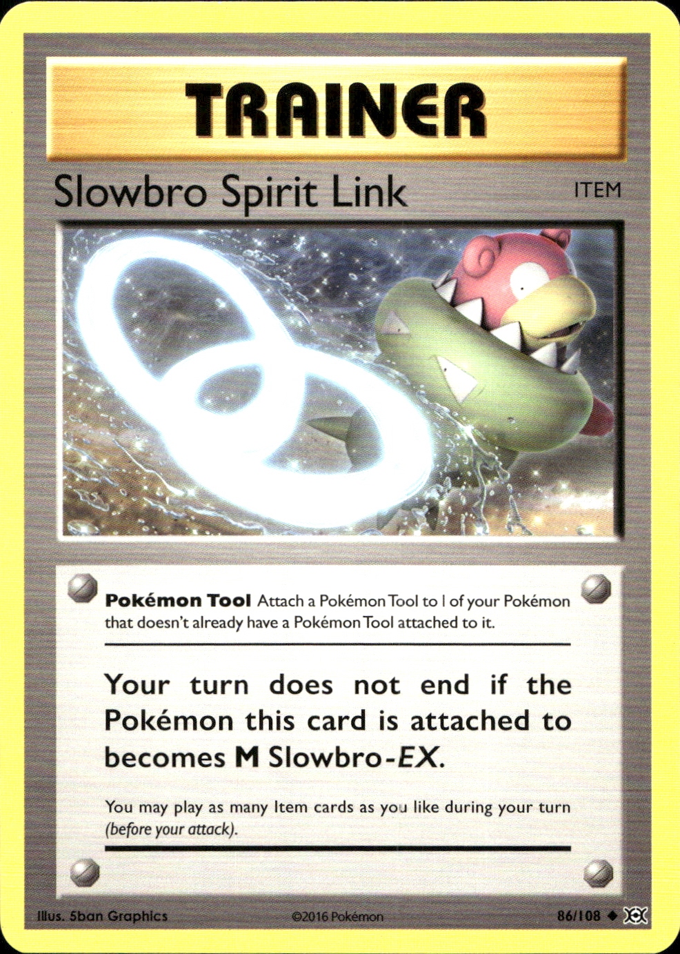Slowbro Spirit Link - XY12 86