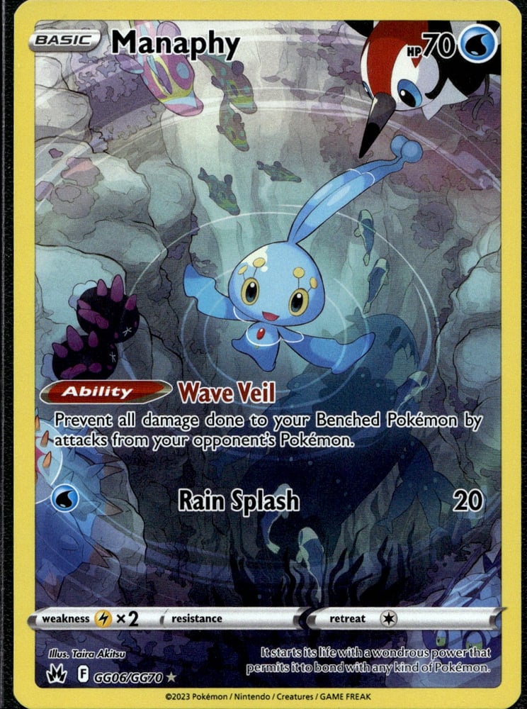 Manaphy - SWSH12.5GG GG06/70