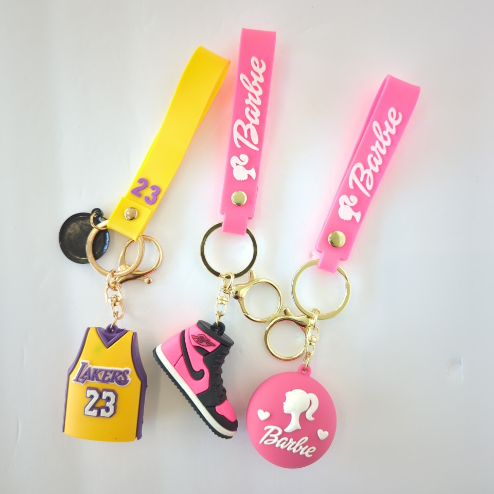 Silicone Character Keychain