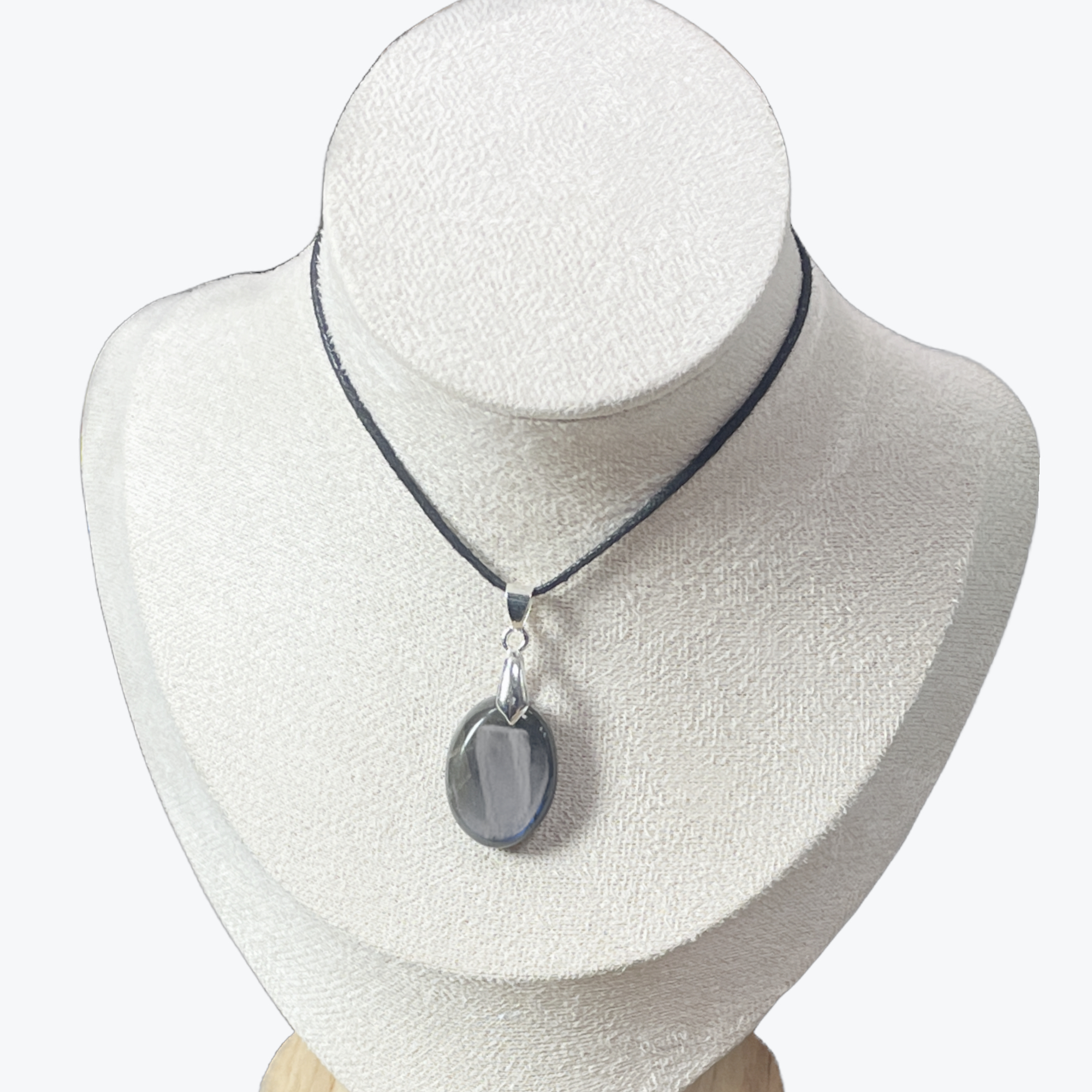 Pendentif Labradorite Ovale — stock Valence