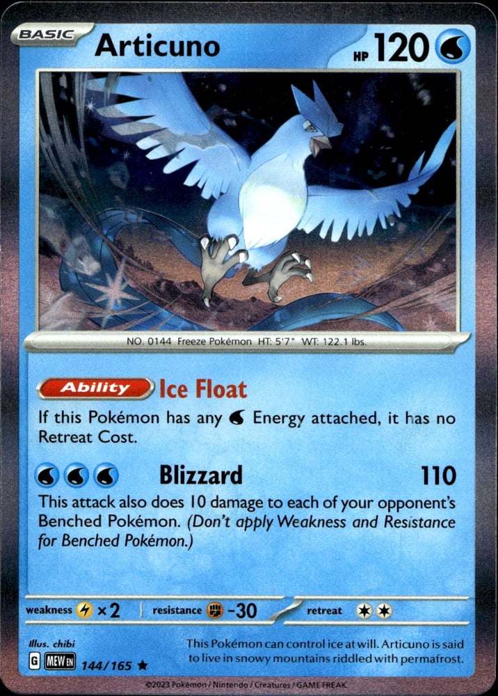 Articuno - SV03.5 144/165