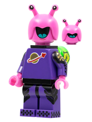col396 Space Creature, Series 22 (Minifigure Only without Stand and Accessories)