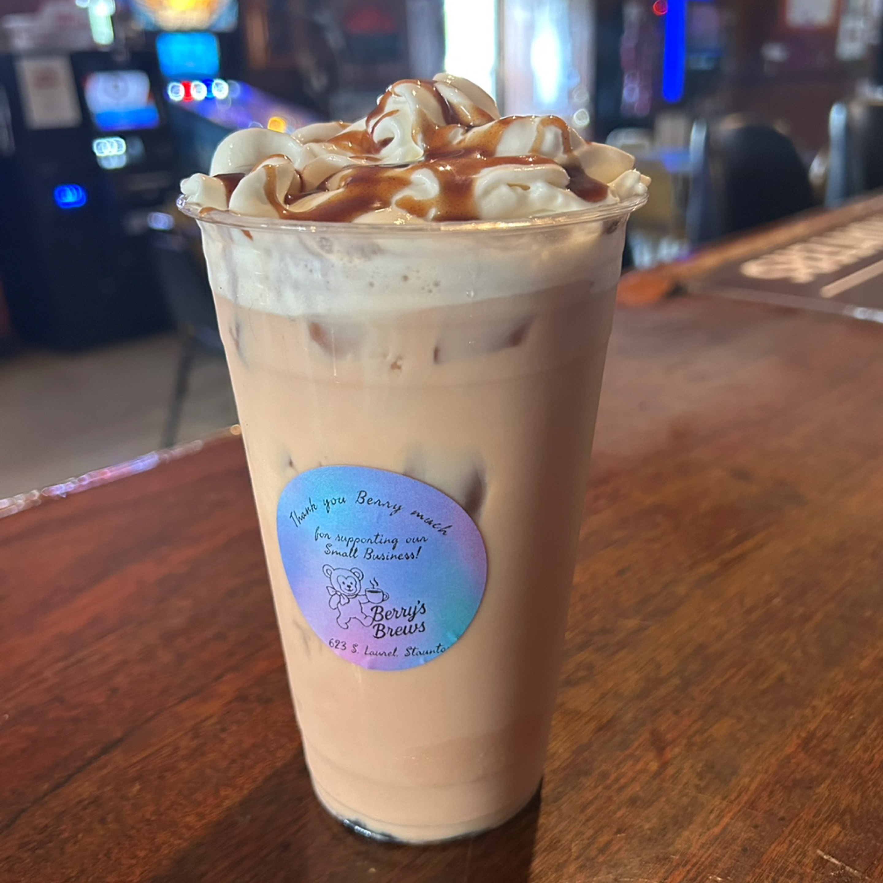 Banana Caramel Brule Frappe