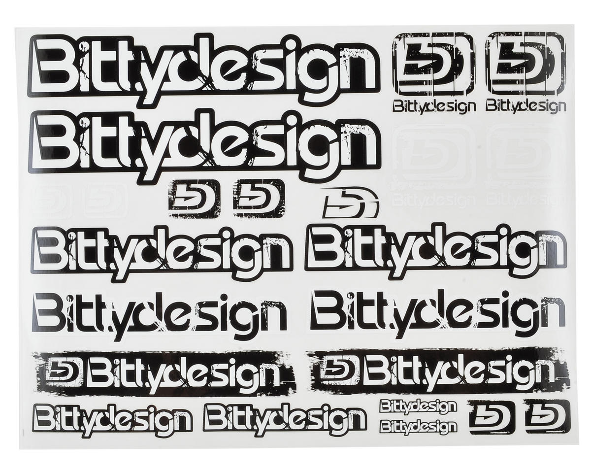 Bitty Design Off Road Decal Sheet