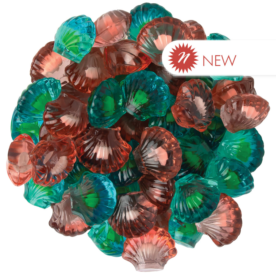 Clever 3D Filled Gummy Seashells 2.2 lb