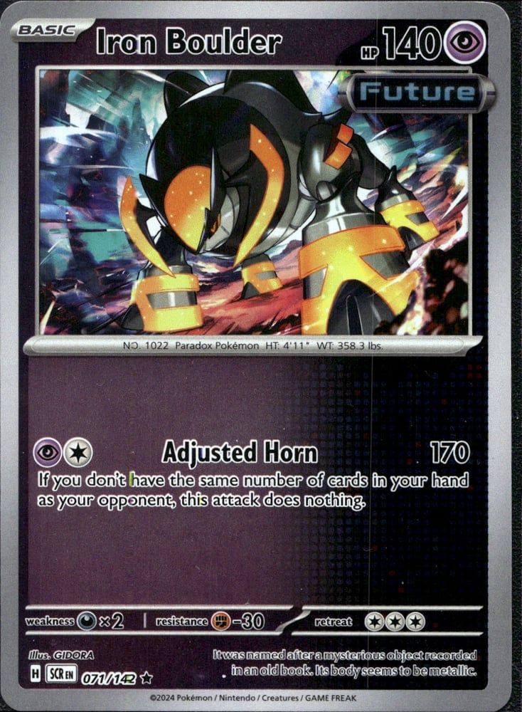 Iron Boulder - SV07 71/142