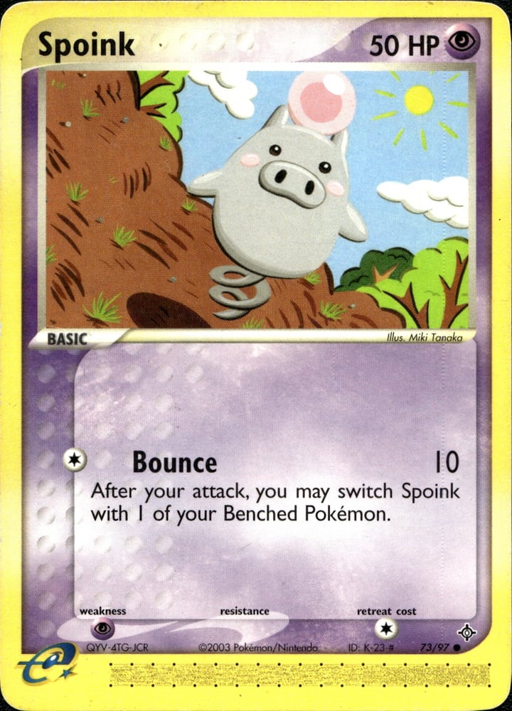 Spoink - EX3 73/97