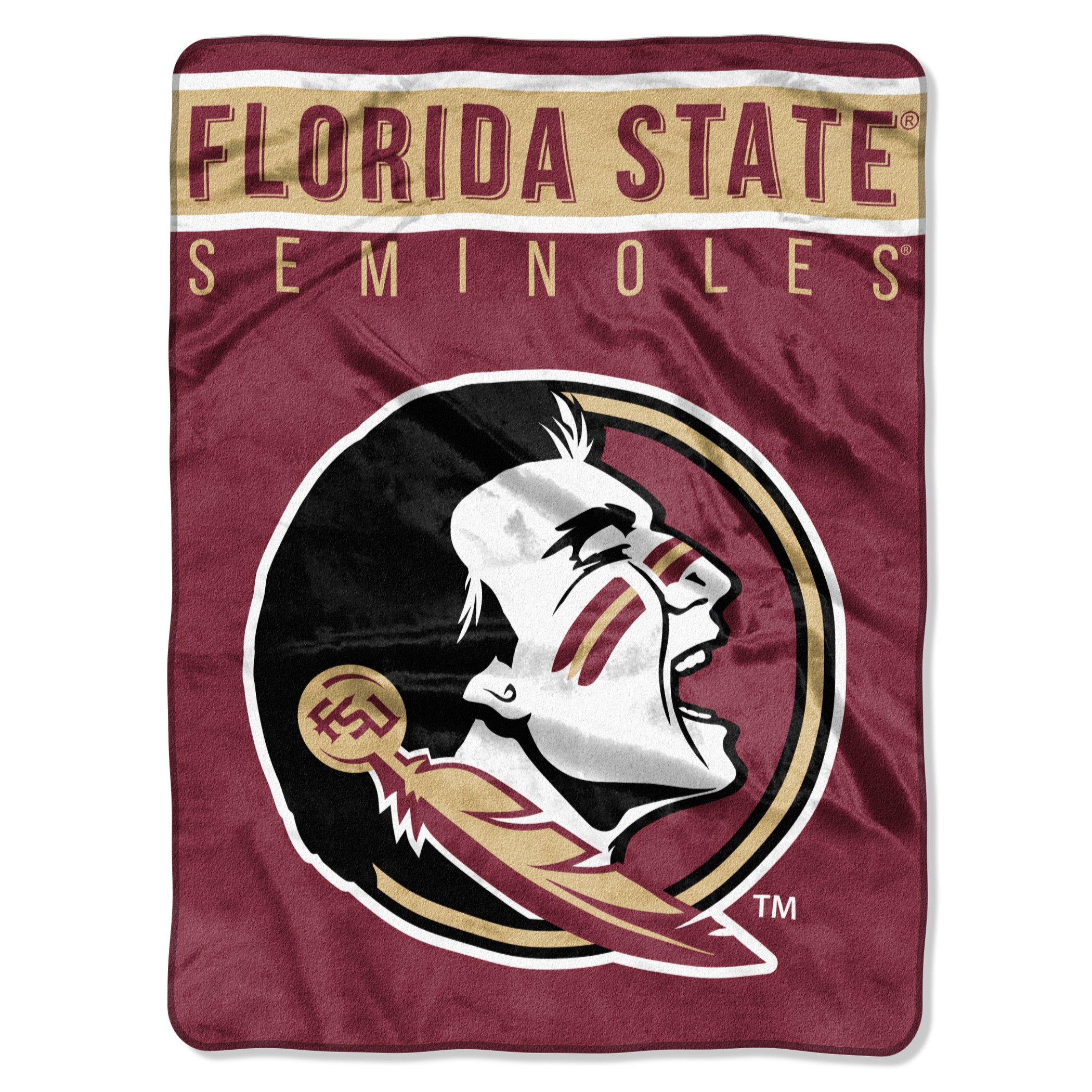Florida State Seminoles Raschel Basic Design Blanket 60x80"