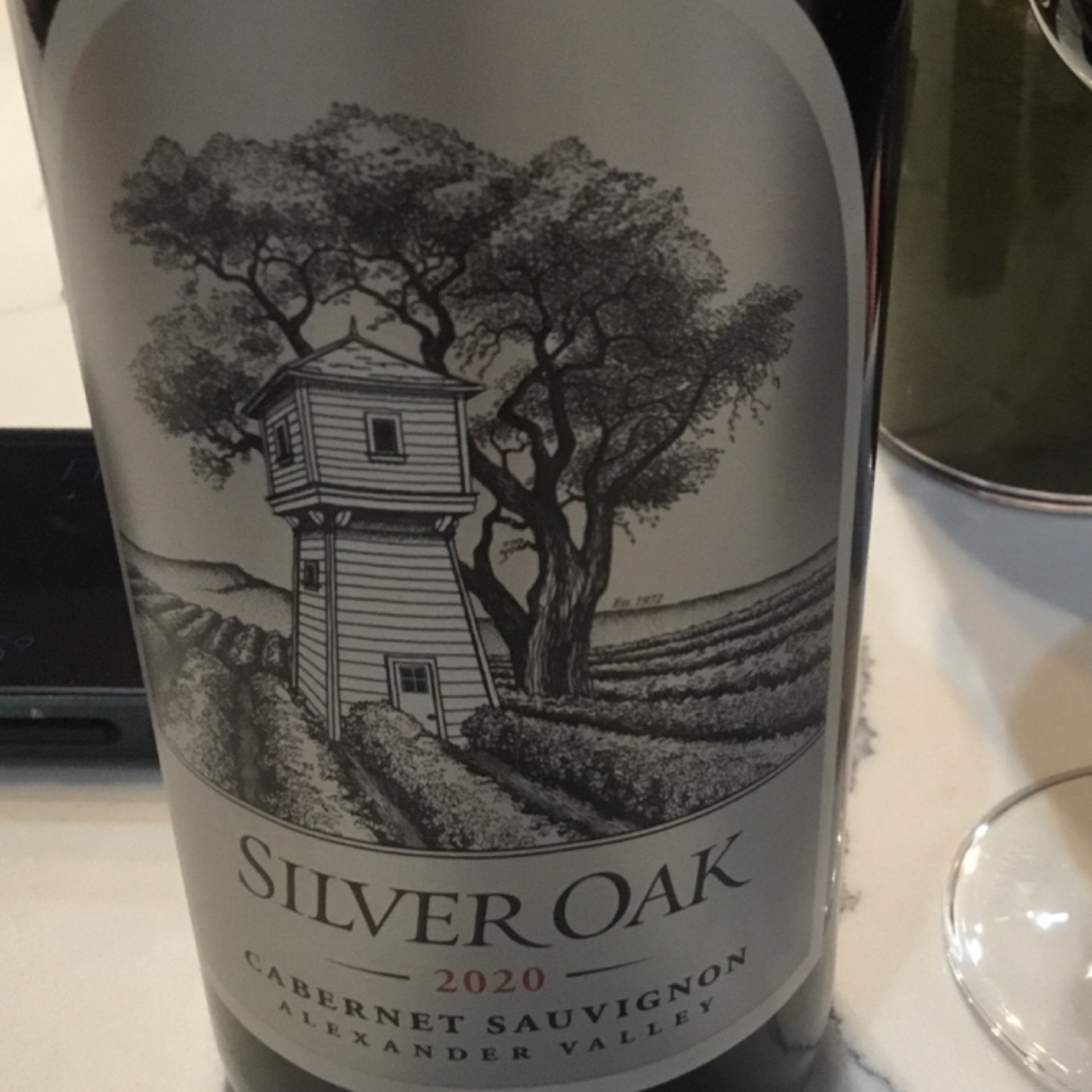 Bottle of Silver Oak - Cabernet Sauvignon - 2021 available at Ashburn Wine Shop