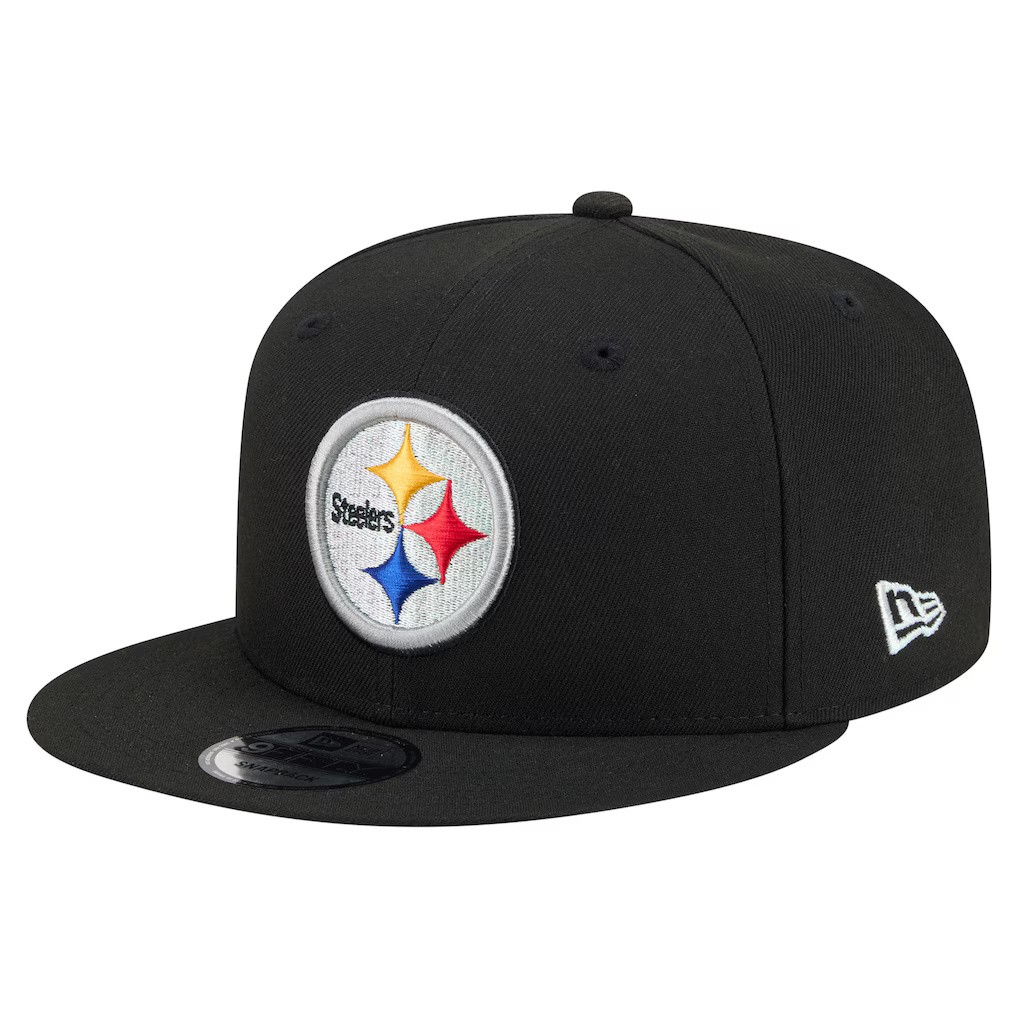 Pittsburgh Steelers Black New Era 9FIFTY Snapback Hat