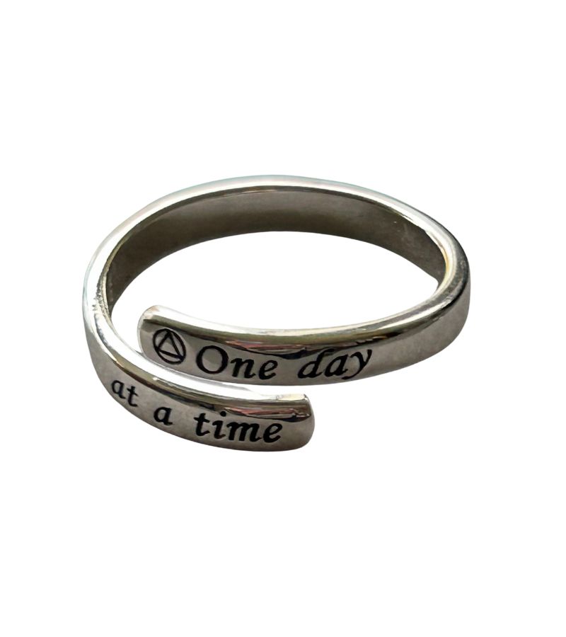 Silver ODAAT Adjustable Ring