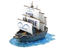 Bandai Spirits One Piece Grand Ship Collection Marine Battleship Plastic Model