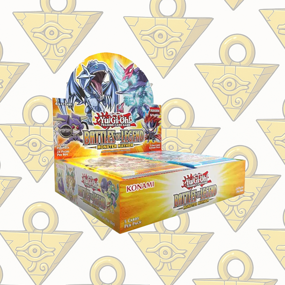 Yugioh Battle Of Legends Monster Mayhem Booster Box