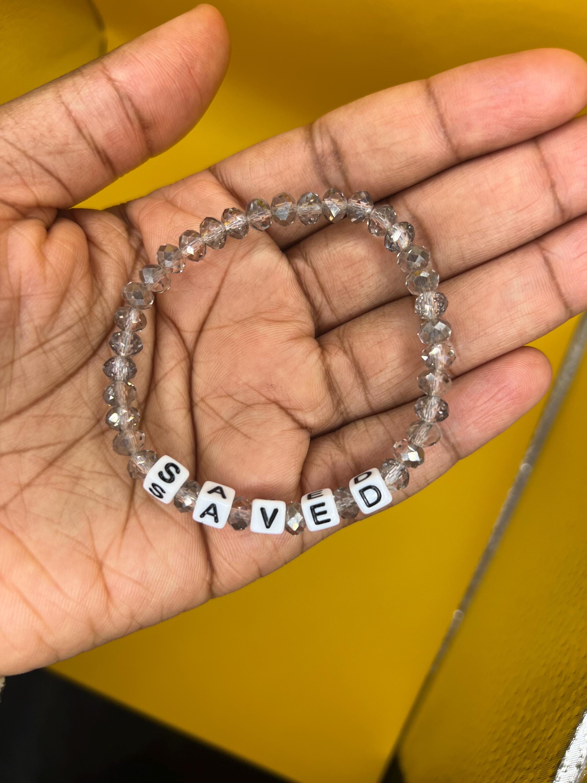 Personalized Christian Beaded Bracelet – Scripture Verse Jewelry view 5