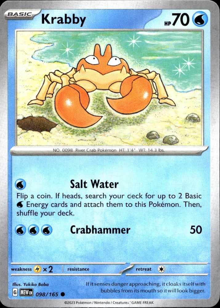 Krabby - SV03.5 98/165