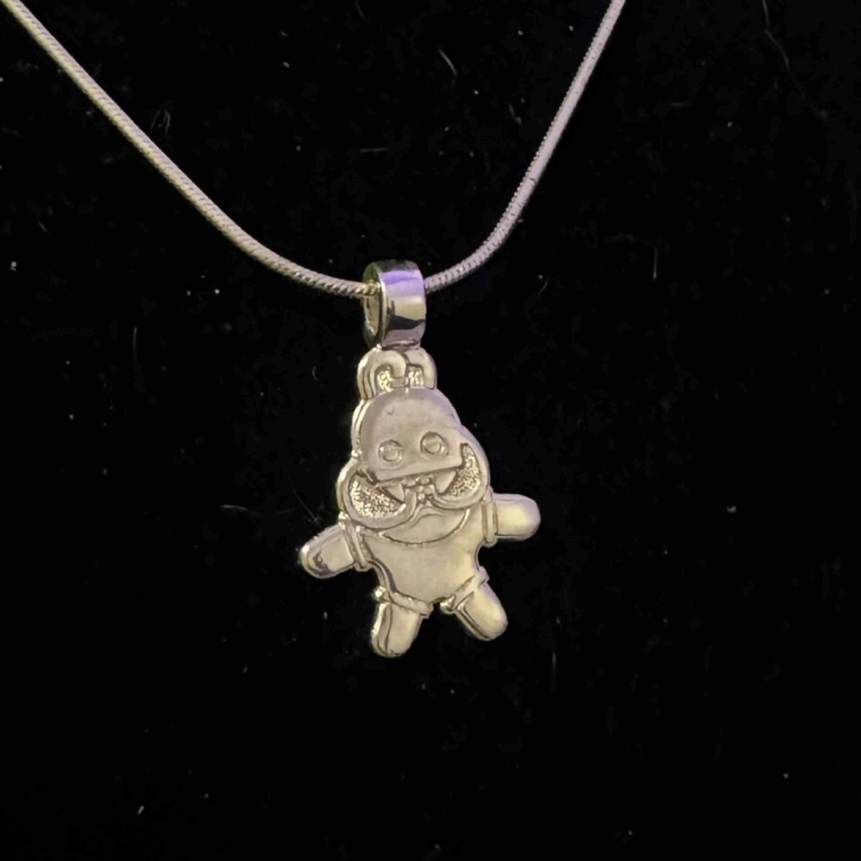 Mac Miller Scuba Diver Avatar Pendant – 925 Sterling Silver (Faces)