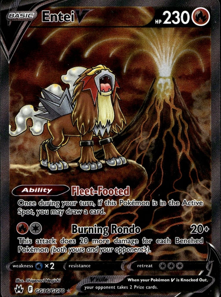 Entei V - SWSH12.5GG GG36/70