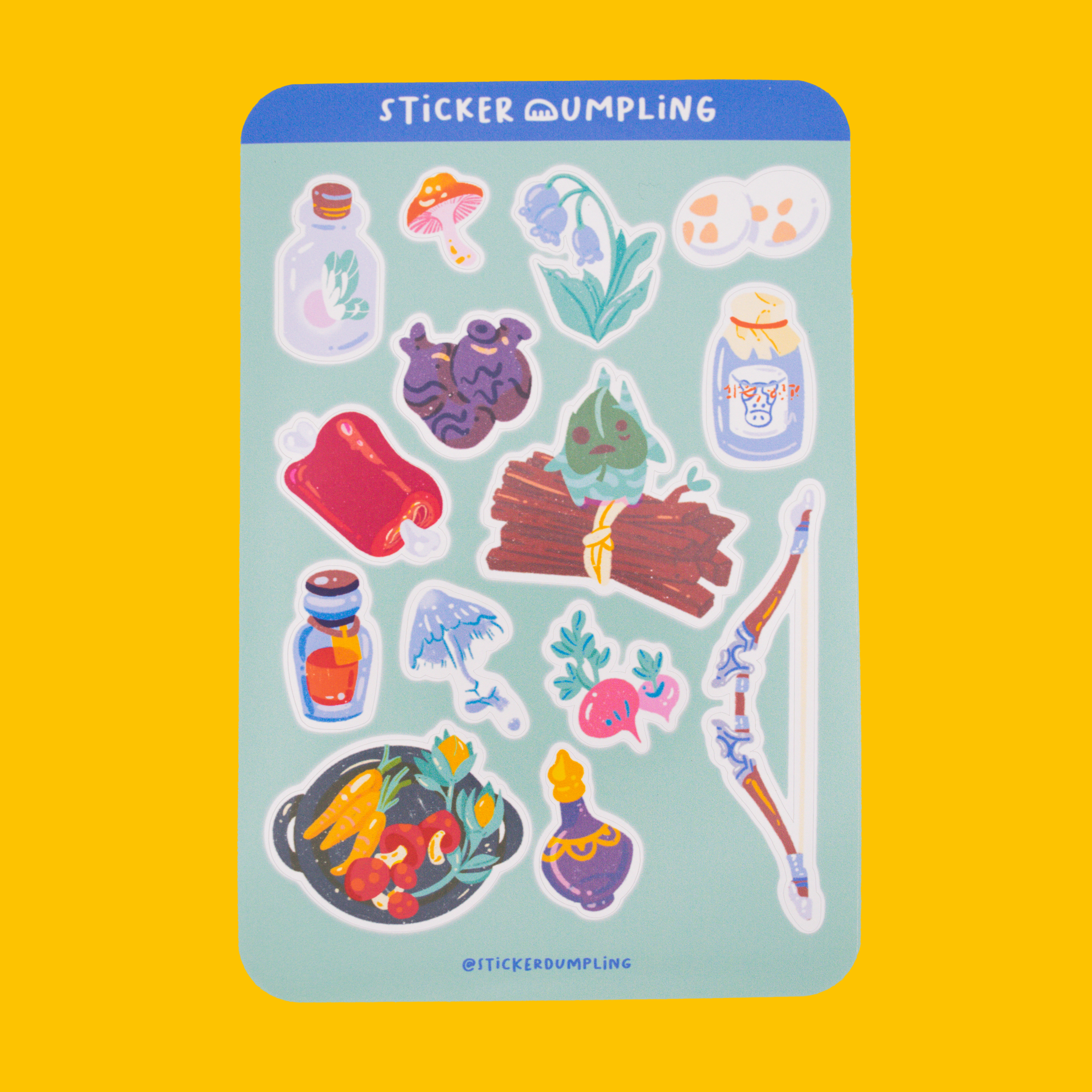 Hylian Adventurer Sticker Sheet