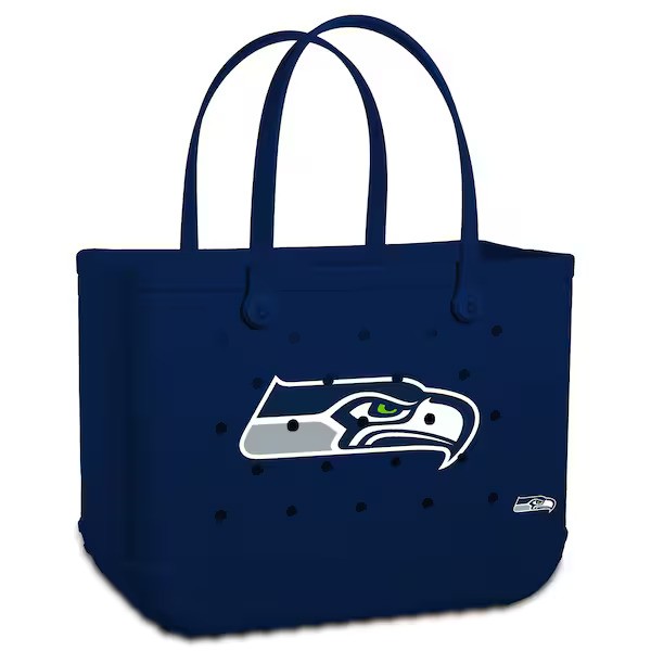 Seattle Seahawks Medium Bogg Bag