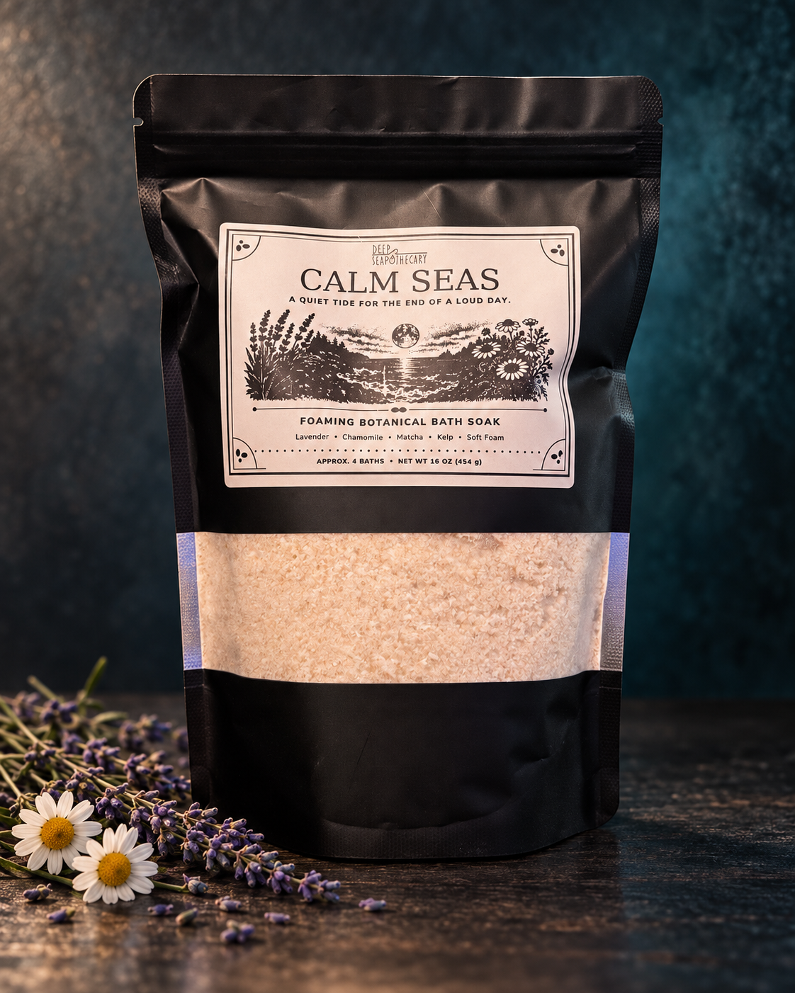 Calm Seas Foaming Botanical Bath Soak