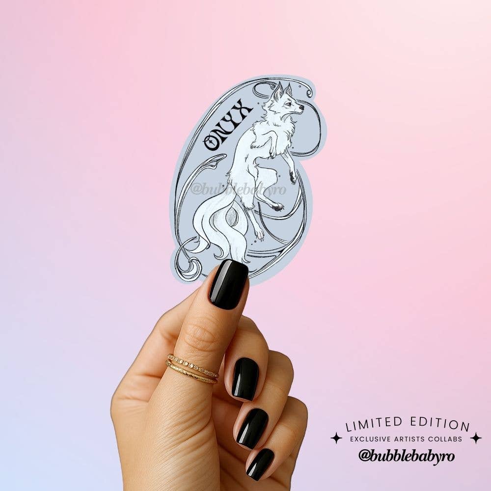 Quicksilver Onyx Sticker - Limited Edition Collab @bubblebabyro