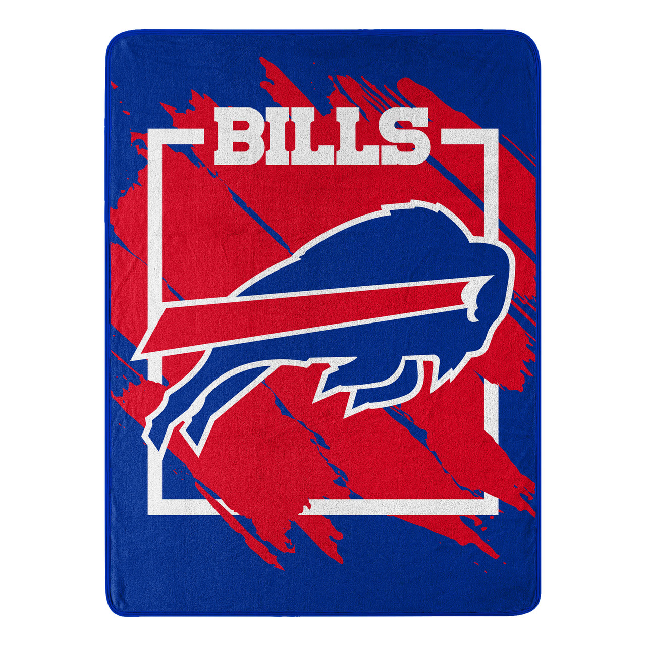 Buffalo Bills Micro Raschel Dimensional Design Blanket