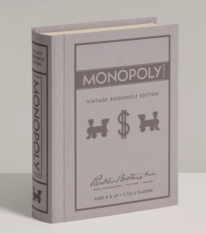 Monopoly Vintage Bookshelf Edition