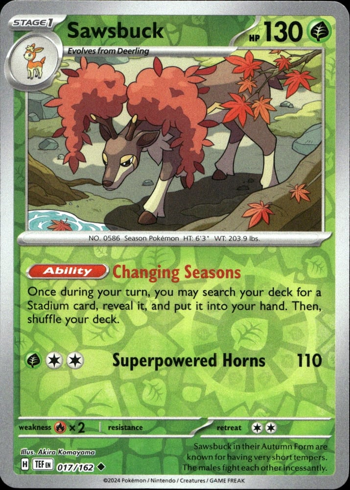 Sawsbuck - SV05 17/162