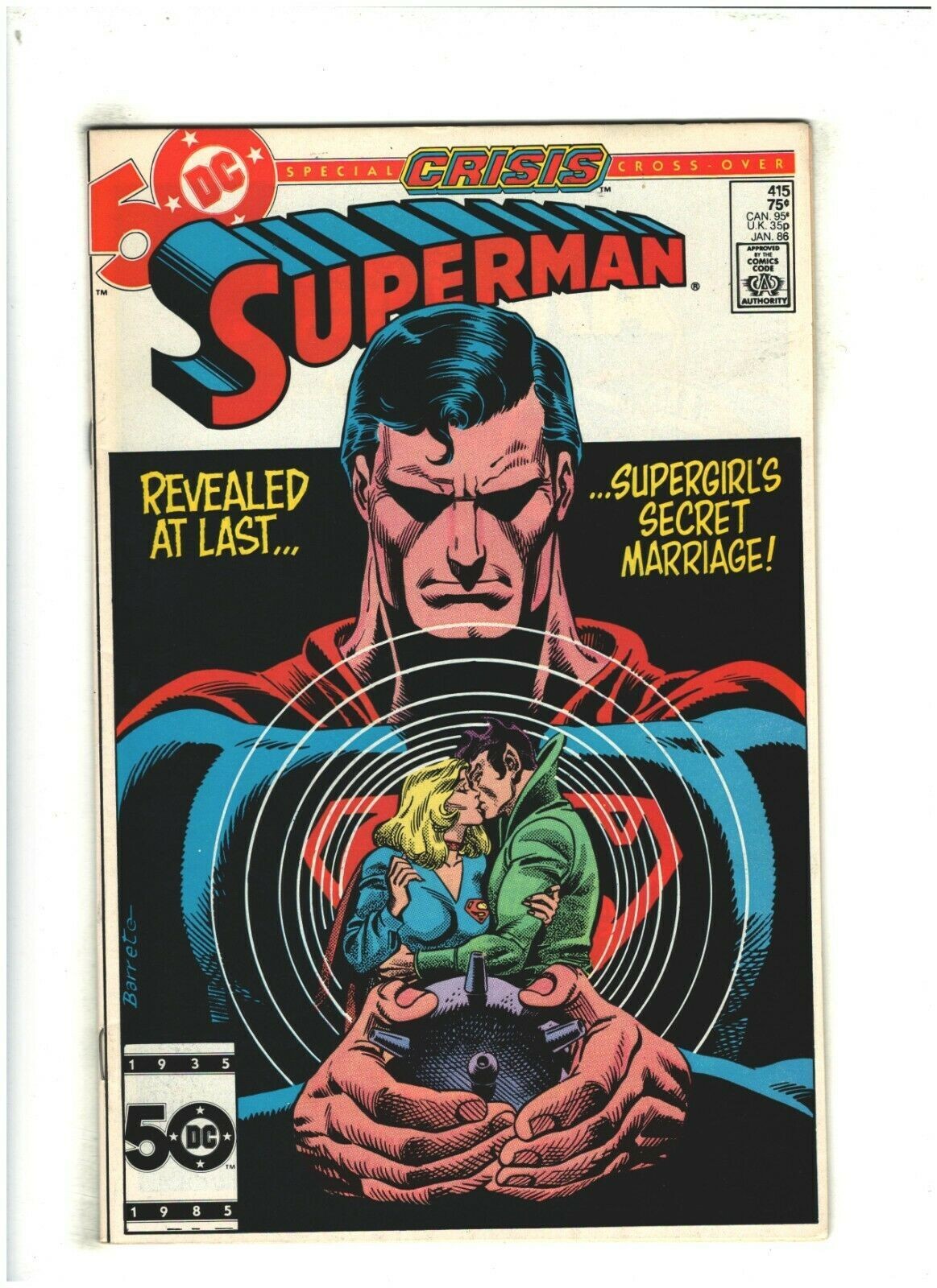 DC Superman #415 January 1986