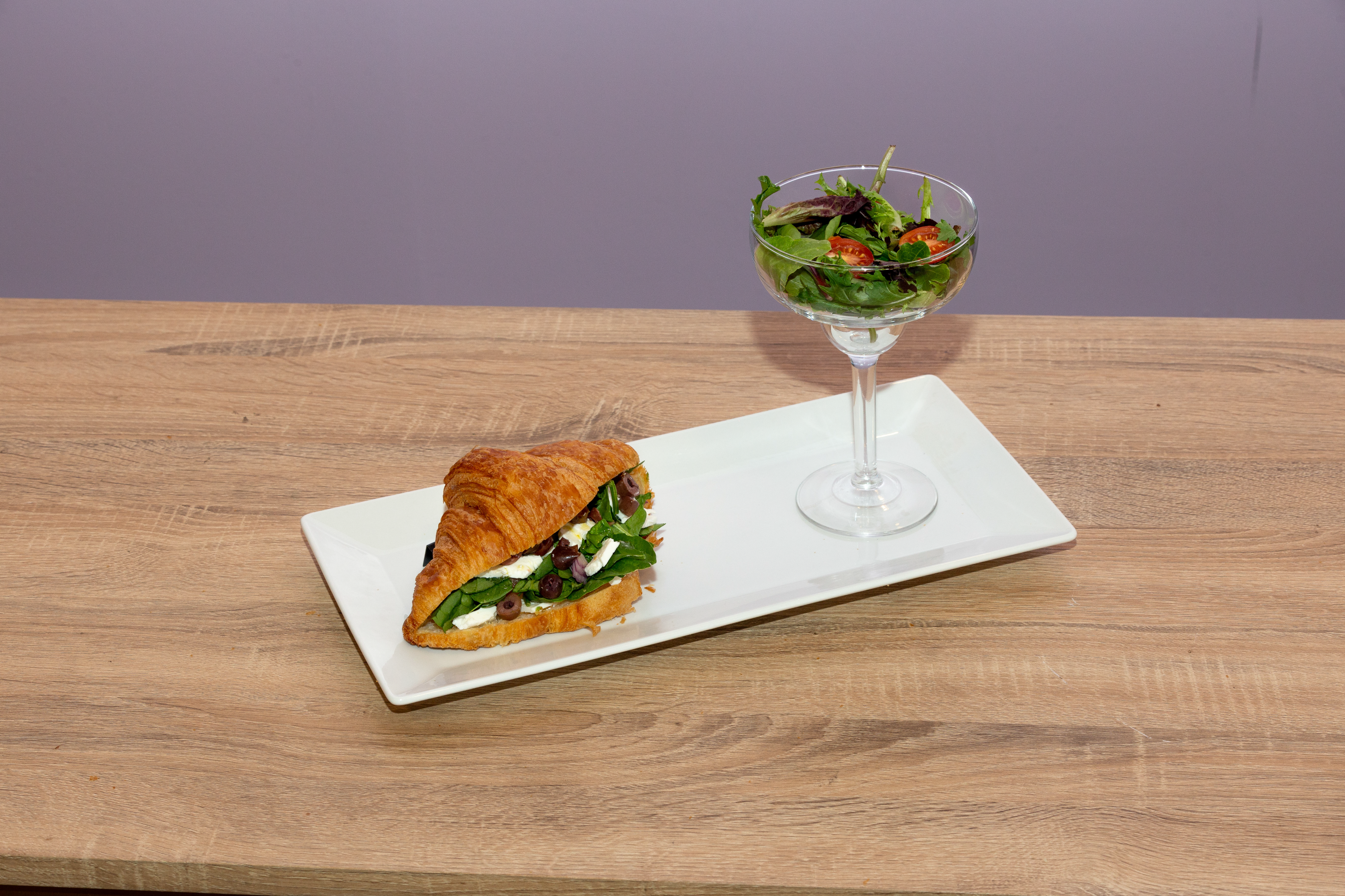 Mediterranean Egg Croissant