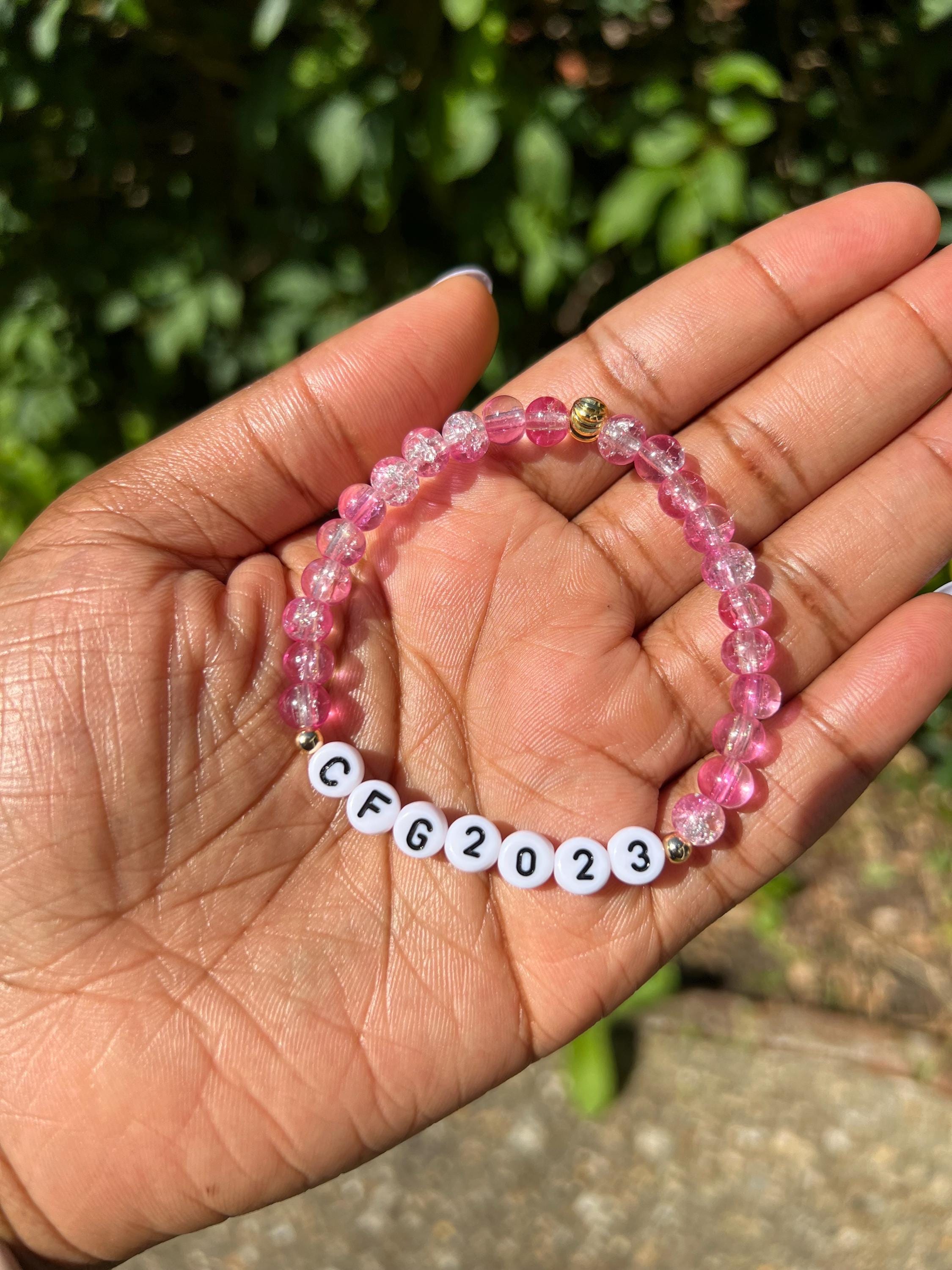 Personalized Beaded Name Bracelet: Custom Letter Word Jewelry, Mother’s Day gift view 10