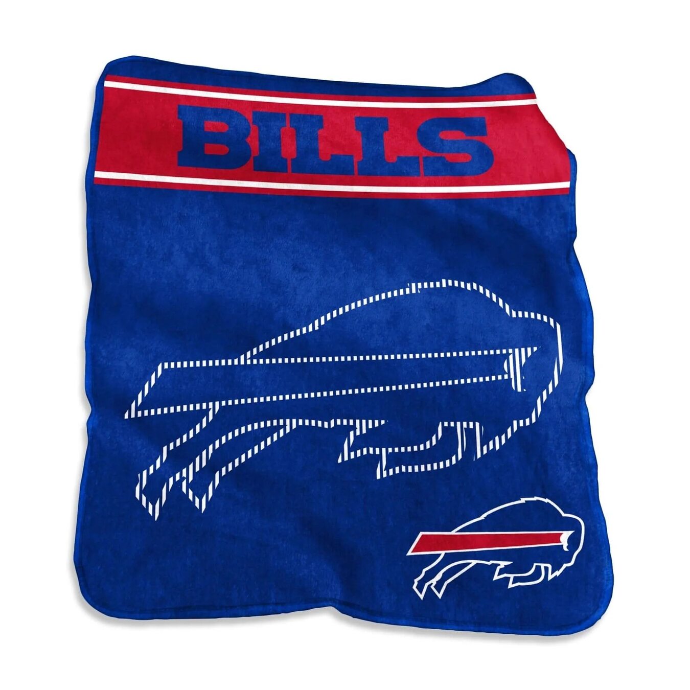 Buffalo Bills Field Day Raschel Throw Blanket 60x80"⁠