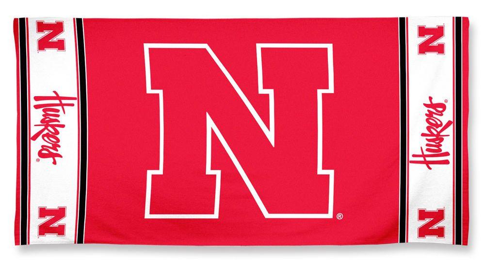 Nebraska Huskers Beach Towel