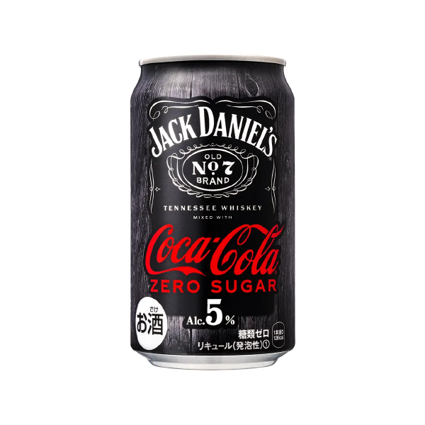 ジャックダニエル＆コカ・コーラゼロシュガー(缶350ml)