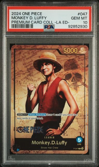 2024 ONE PIECE PREMIUM CARD COLLECTION -LIVE ACTION EDITION- #047 MONKEY D. LUFFY