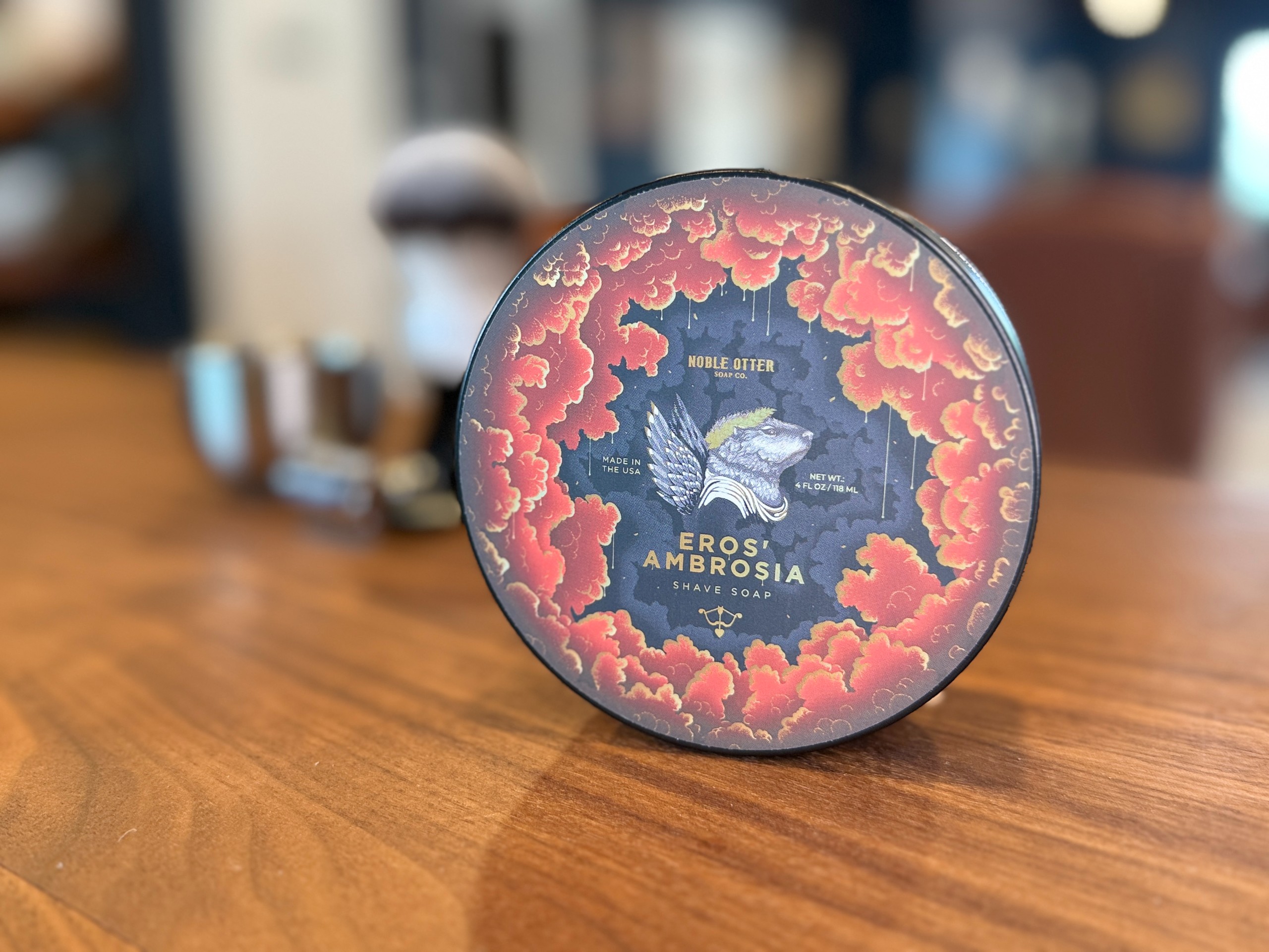 Noble Otter Soap Co. - Eros' Ambrosia Shave Soap