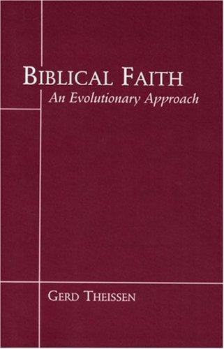 Cover of Biblical Faith: An Evolutionary Approach