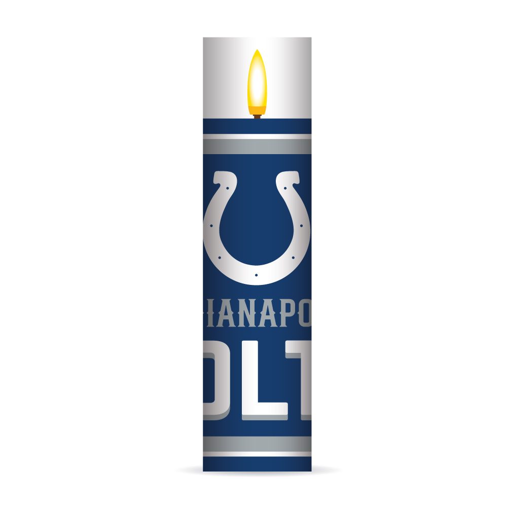 Indianapolis Colts Electronic Candle