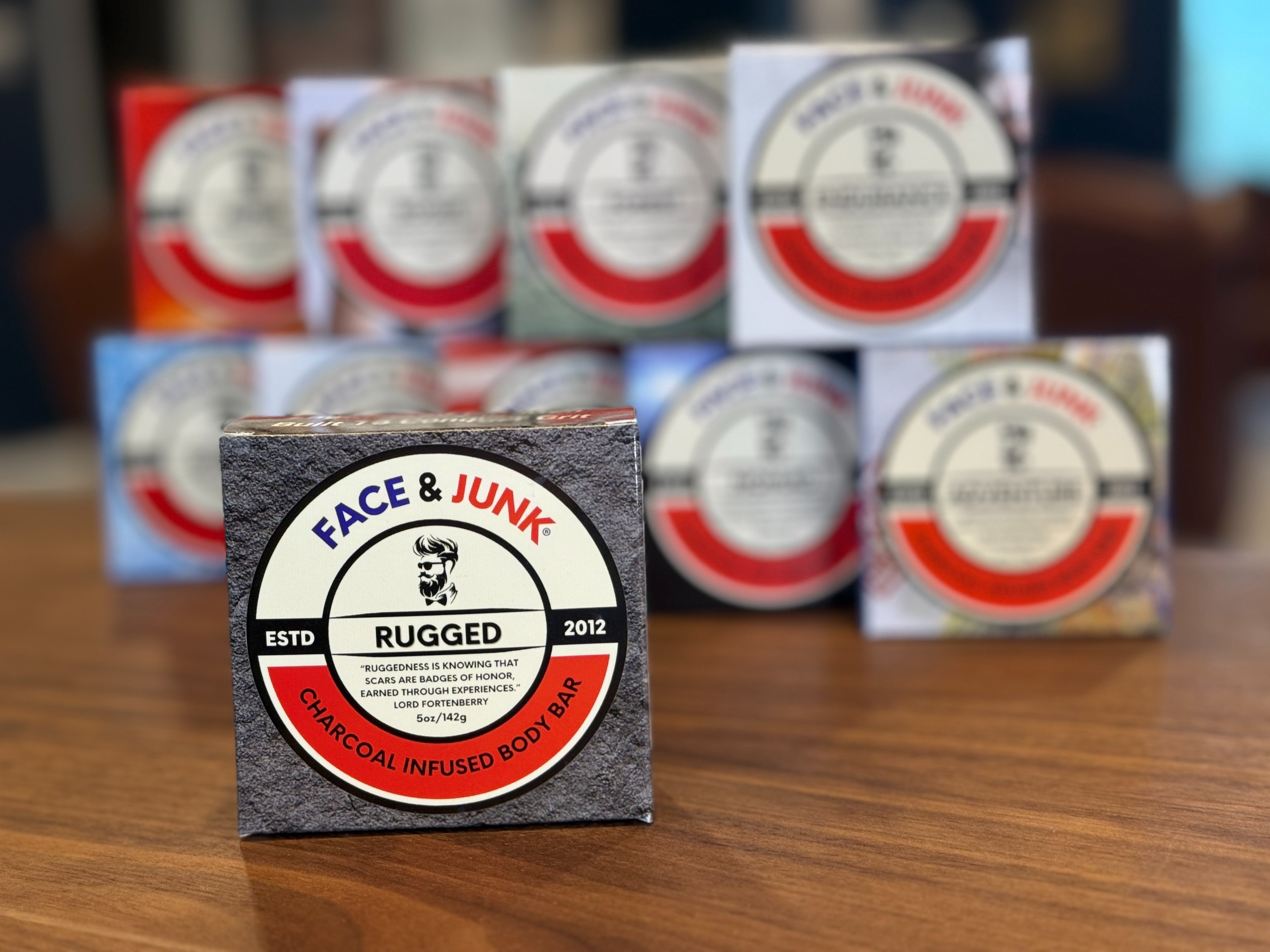 Face + Junk Rugged Bar