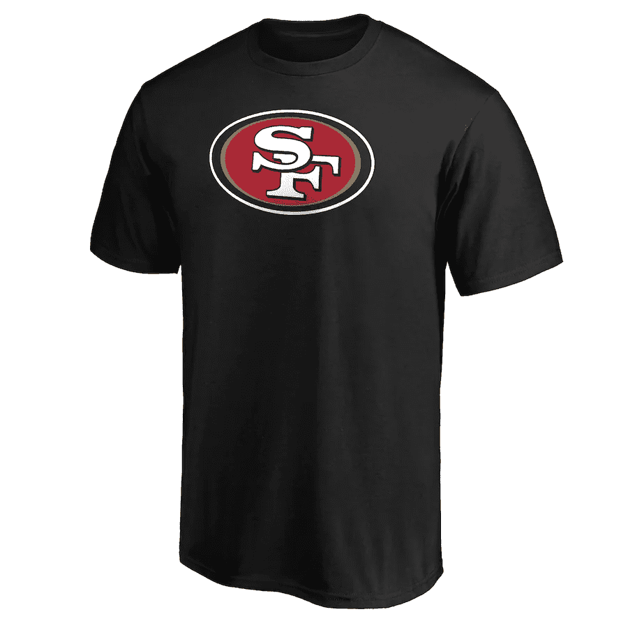 San Francisco 49ers Black '47Brand Primary Logo Shirt