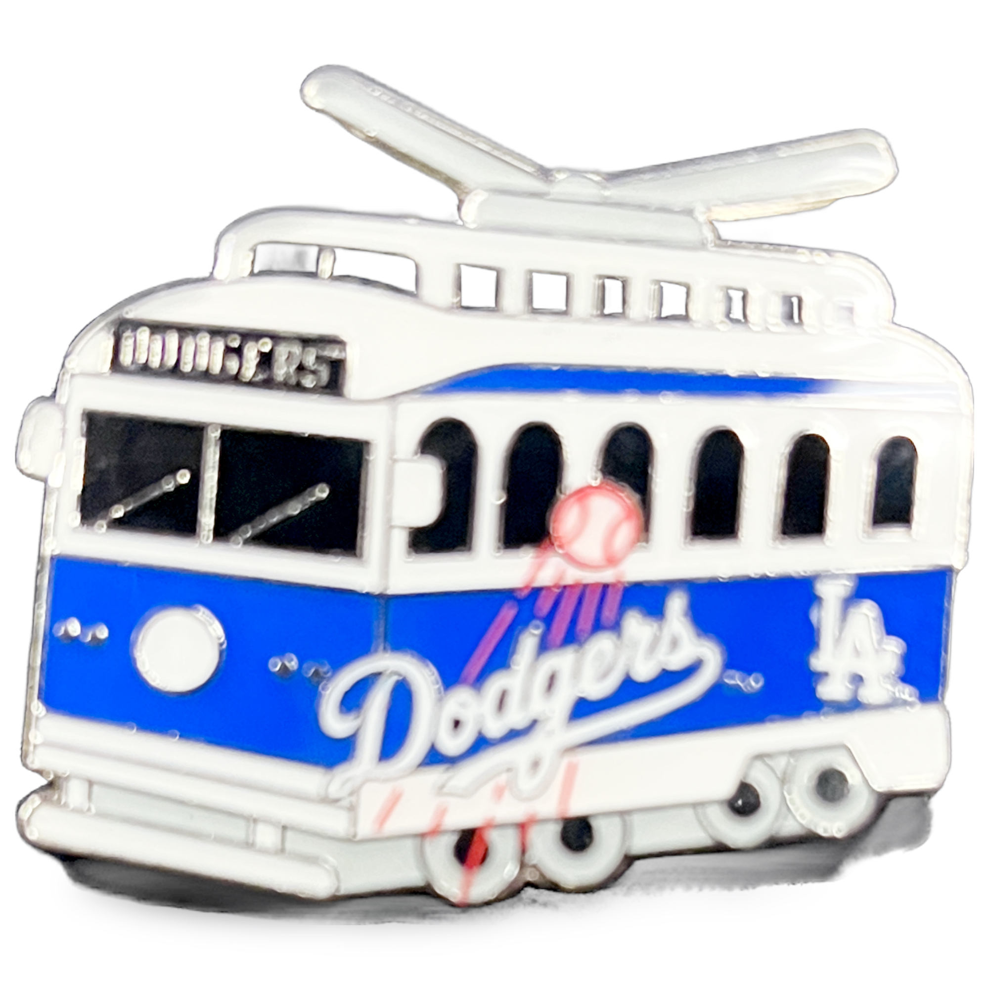 Los Angeles Dodgers Trolley Premium Trading Pin