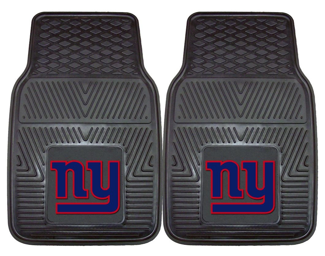 New York Giants Heavy Duty 2 Piece Vinyl Car Mats