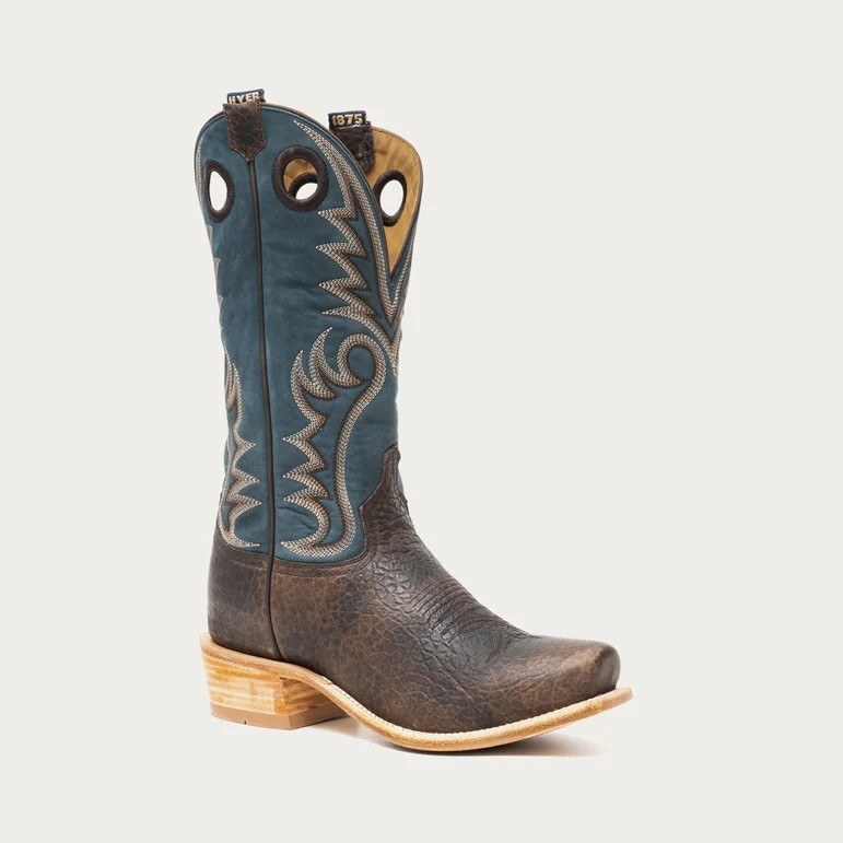 Hyer Boots - McCune Chocolate/Aqua